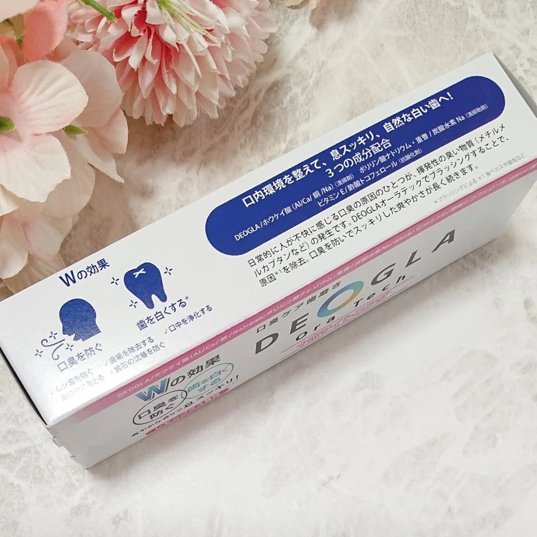 デオグラオーラテック +ホワイトニング/DEOGLA/歯磨き粉を使ったクチコミ(3枚目)