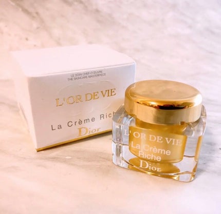 オー・ド・ヴィ ラ クレーム リッシュ/Dior/フェイスクリームを使ったクチコミ(2枚目)