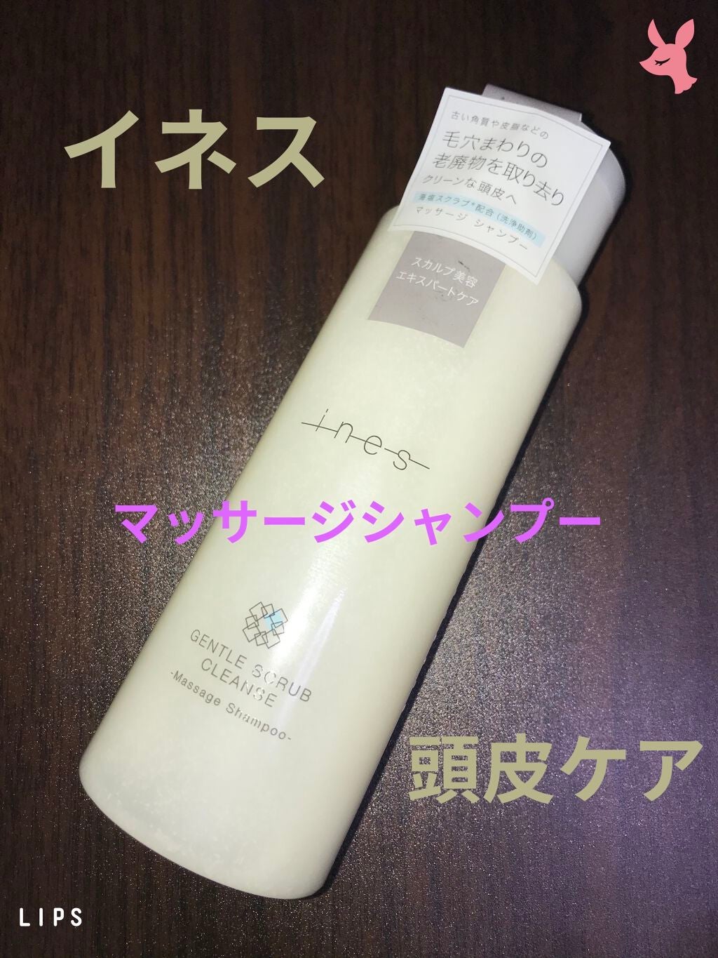 ジェントル スクラブ クレンズ/ines/市販シャンプーを使ったクチコミ(1枚目)