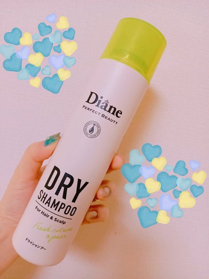 パーフェクトビューティードライシャンプー フレッシュシトラスペアの香り/ダイアン/ドライシャンプーを使ったクチコミ(1枚目)
