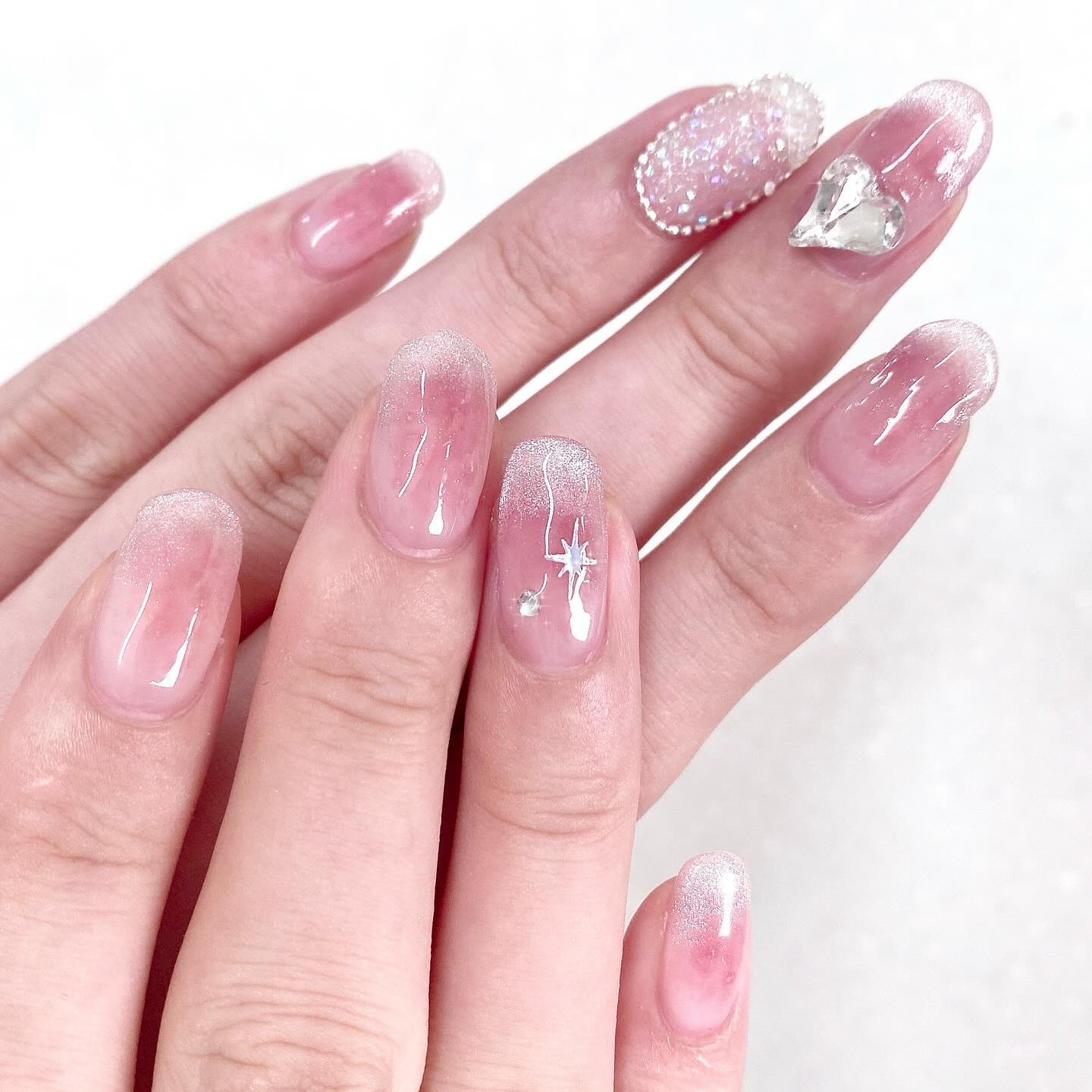 ジェルネイル（ライト対応）/セリア/ジェルネイルを使ったクチコミ（1枚目）