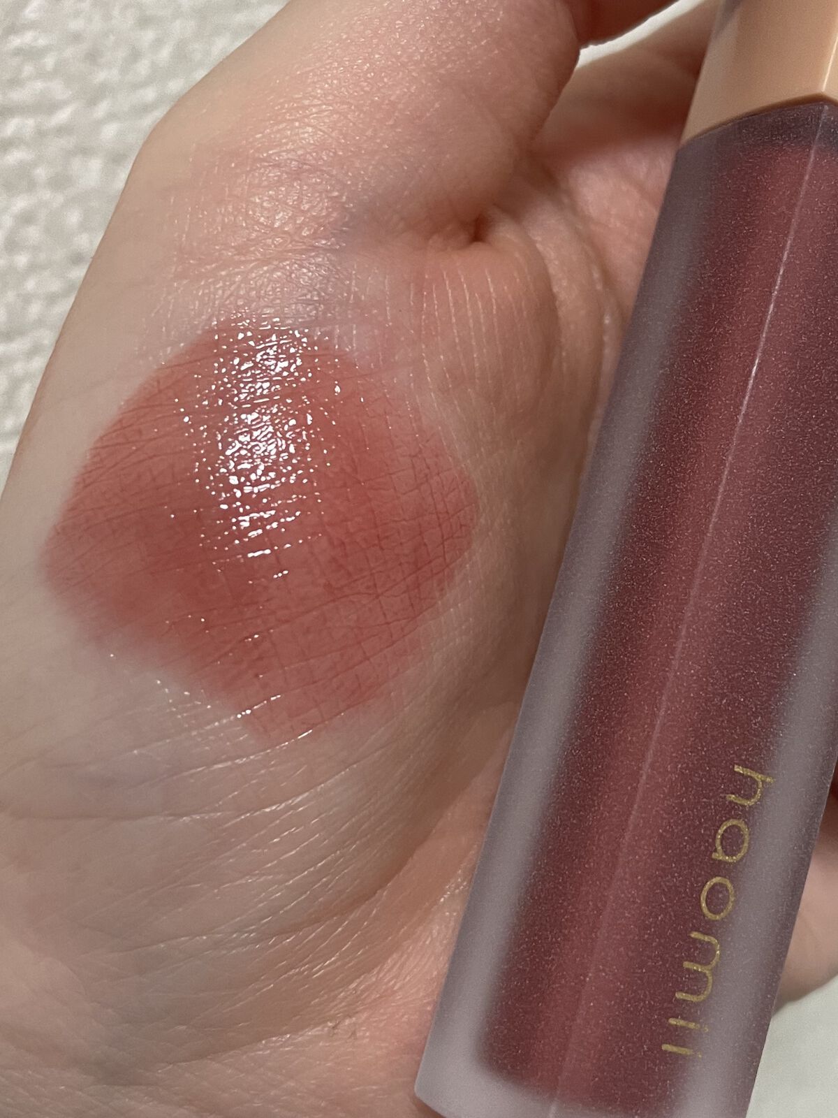 Melty flower lip tint 03 さくらミルク /haomii/口紅を使ったクチコミ（3枚目）