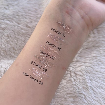 3CE アイスイッチ/3CE/グリッターを使ったクチコミ(6枚目)