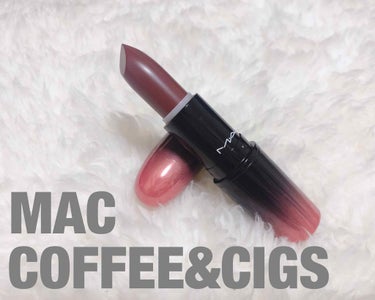 MAC ラブミーリップスティック 409
コーヒーアンドシグス（COFFEE&CIGS）

発売前から楽しみにしていたMACのリップ！

クールになりすぎない大人っぽいカラー😍
ローズっぽいけど、ローズ