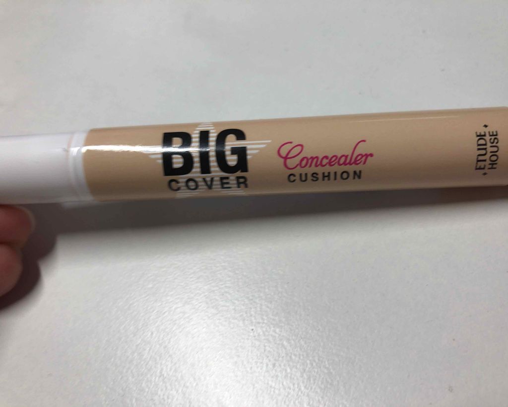 ビッグカバー クッションコンシーラー/ETUDE/リキッドコンシーラーを使ったクチコミ（1枚目）