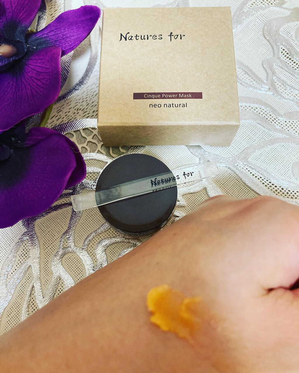 チンクエパワーマスク/Natures for/オールインワン化粧品を使ったクチコミ(2枚目)