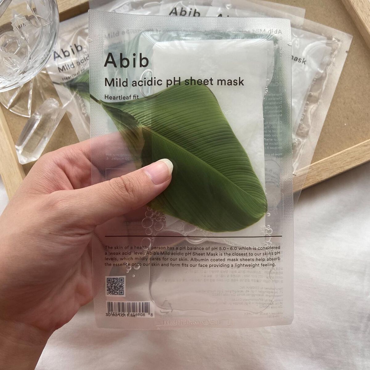 弱酸性pHシートマスク ドクダミフィット/Abib /シートマスク・パックを使ったクチコミ(2枚目)