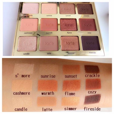 Tartelette Toasted Eyeshadow Palette/tarte/パウダーアイシャドウを使ったクチコミ（2枚目）