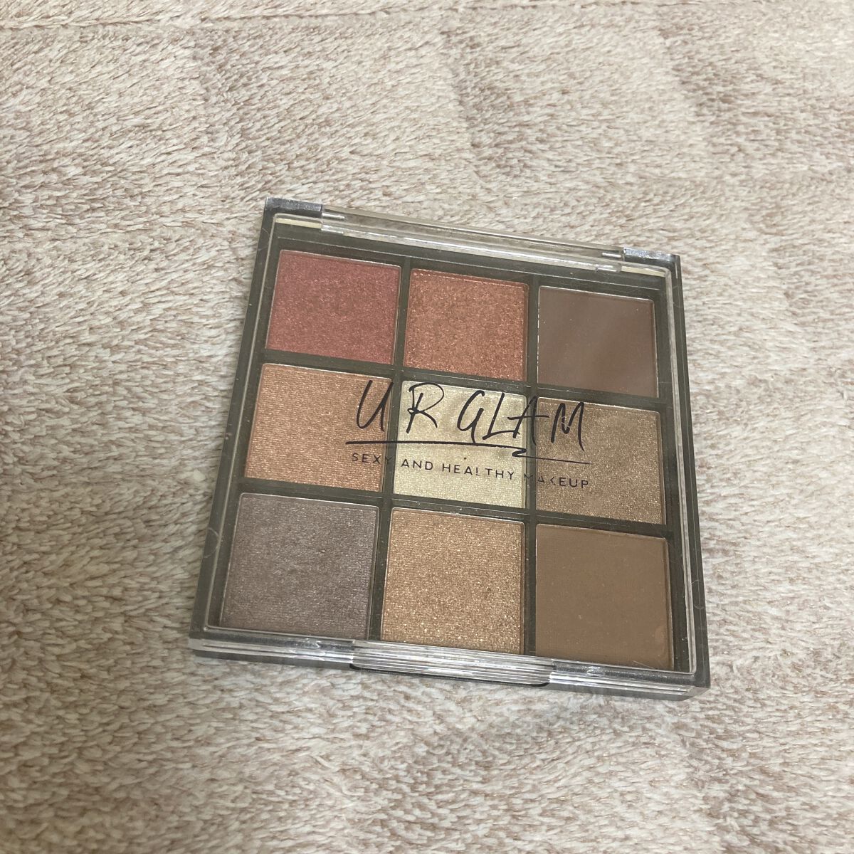 UR GLAM　BLOOMING EYE COLOR PALETTE/U R GLAM/アイシャドウパレットを使ったクチコミ（2枚目）