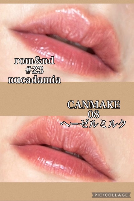 ジューシーラスティングティント/rom&nd/リップティントを使ったクチコミ(6枚目)