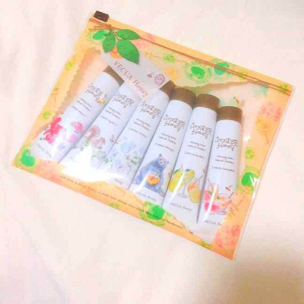 ワンダーハニー はちみつの森のハンドクリームギフト/VECUA Honey/トライアルキットを使ったクチコミ(1枚目)