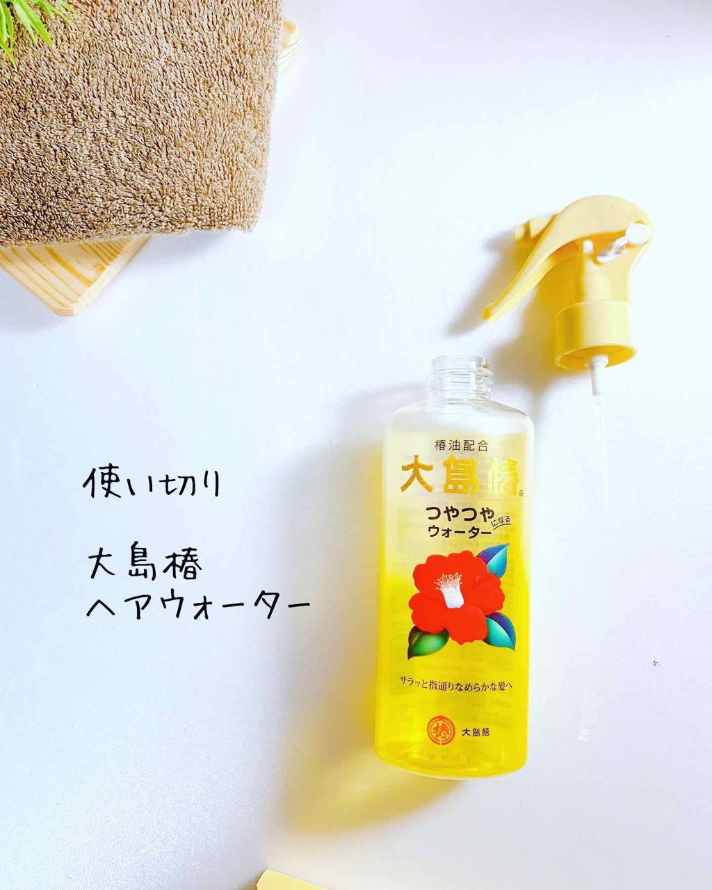 ヘアウォーター/大島椿/プレスタイリング・寝ぐせ直しを使ったクチコミ（2枚目）