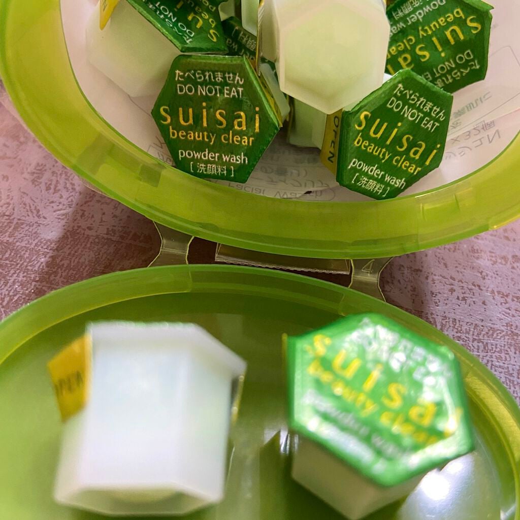 スイサイ ビューティクリア パウダーウォッシュN/suisai/洗顔パウダーを使ったクチコミ(2枚目)