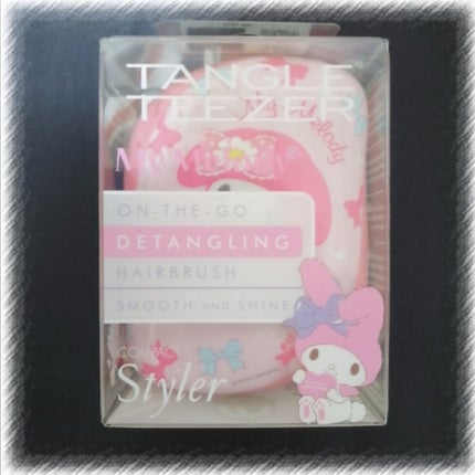 コンパクトスタイラー マイメロディ/リボン&マーガレット/TANGLE TEEZER/ヘアブラシの画像