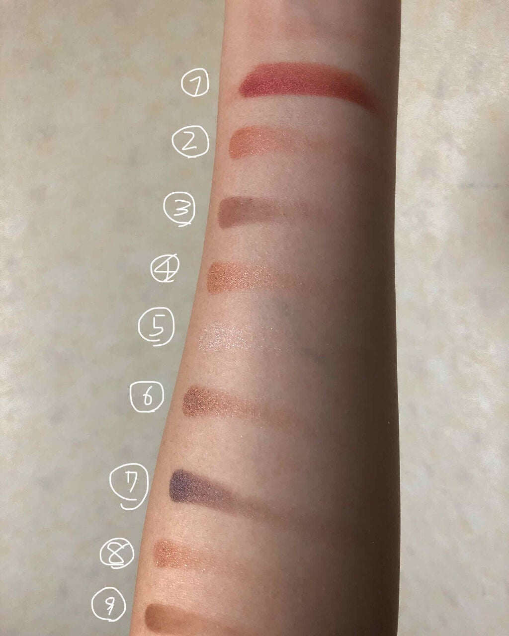 UR GLAM BLOOMING EYE COLOR PALETTE/U R GLAM/アイシャドウパレットを使ったクチコミ(2枚目)