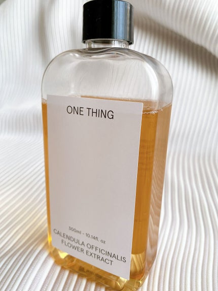 カレンデュラ化粧水/ONE THING/化粧水を使ったクチコミ(1枚目)