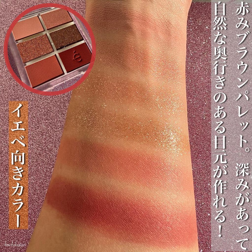 プロアイシャドウパレットセシル/CELEFIT/アイシャドウパレットを使ったクチコミ（3枚目）