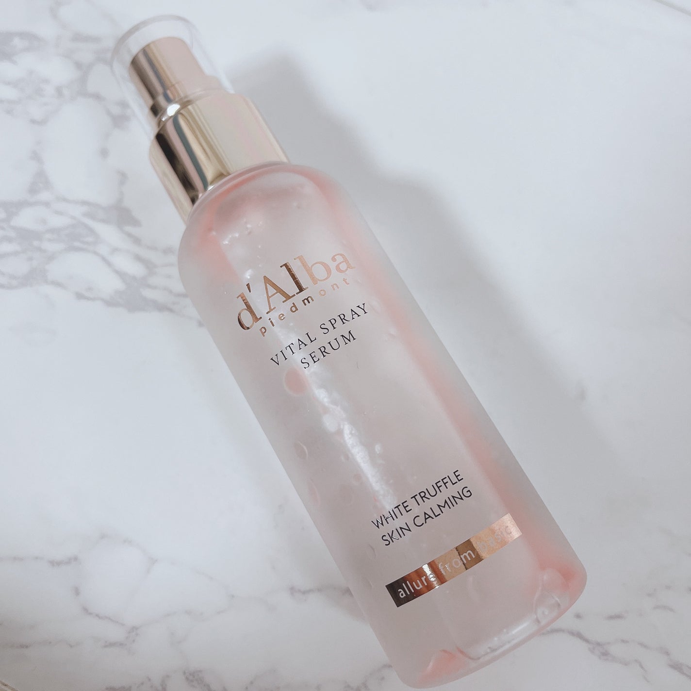 ダルバ ホワイトトリュフバイタルスプレーセラム/ダルバ/ミスト状化粧水を使ったクチコミ(1枚目)