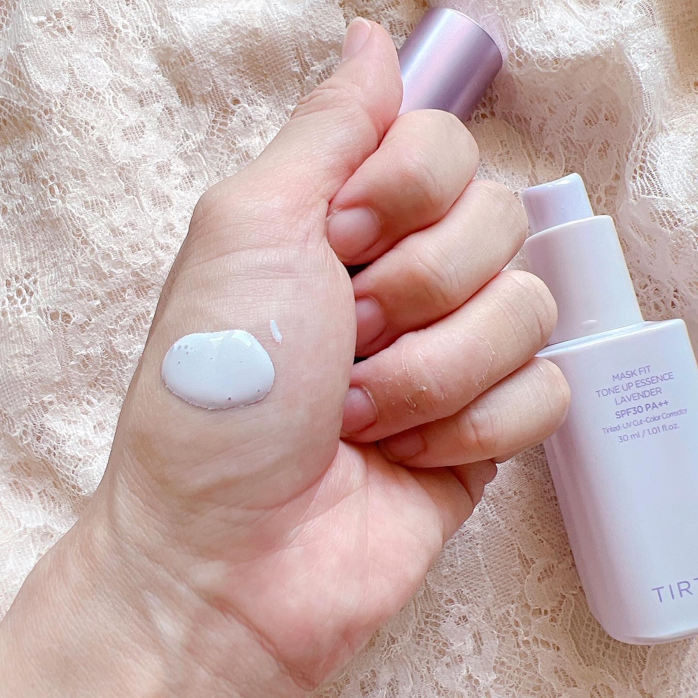 マスクフィットトーンアップエッセンス/TIRTIR(ティルティル)/化粧下地を使ったクチコミ（3枚目）