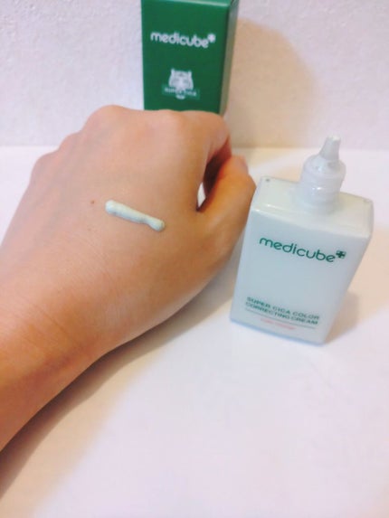 スーパーシカグリーントーンアップベース/MEDICUBE/化粧下地を使ったクチコミ(3枚目)