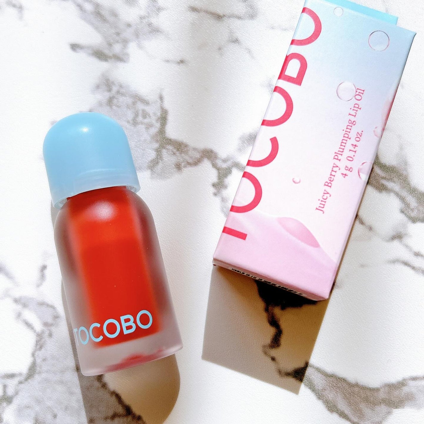 ジューシーベリープランピングリップオイル/TOCOBO/リップグロスを使ったクチコミ(1枚目)