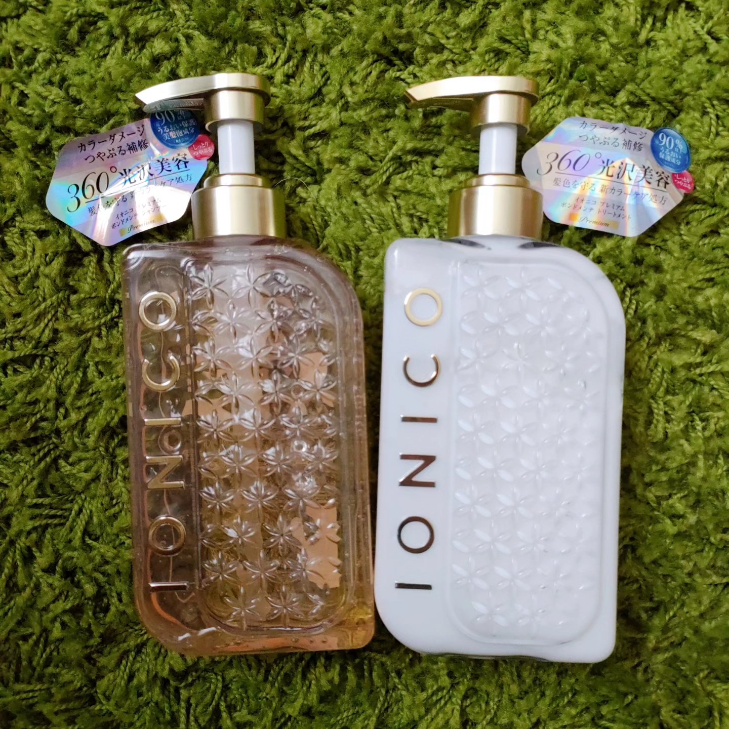 プレミアム ボンドメンテシャンプー／ボンドメンテトリートメント シャンプー本体 460ml/IONICO/市販シャンプーを使ったクチコミ（1枚目）