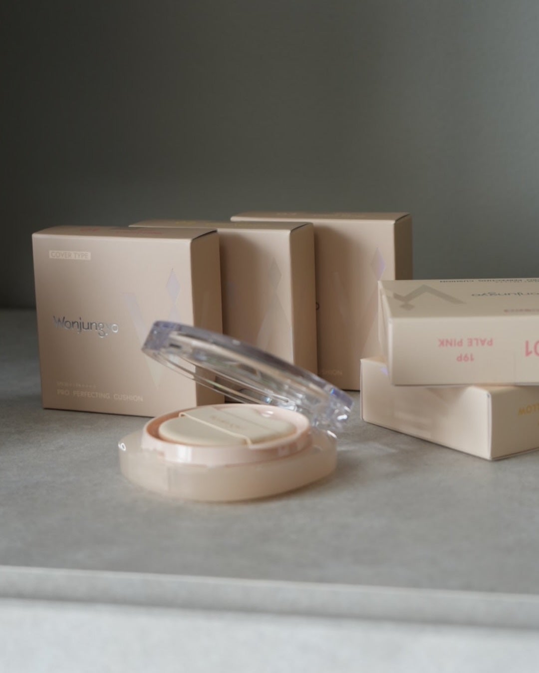 ウォンジョンヨ プロ パーフェクティングクッション カバー/Wonjungyo/クッションファンデーションを使ったクチコミ(9枚目)