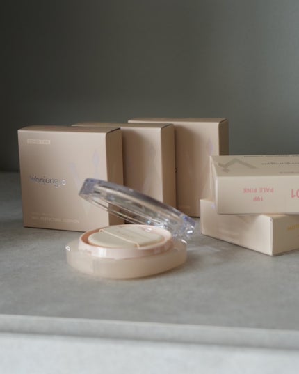 ウォンジョンヨ プロ パーフェクティングクッション カバー/Wonjungyo/クッションファンデーションを使ったクチコミ(9枚目)