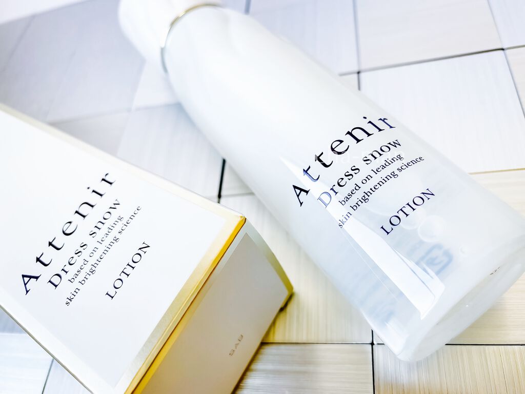 ドレススノー ローション【医薬部外品】 /アテニア/化粧水を使ったクチコミ(1枚目)