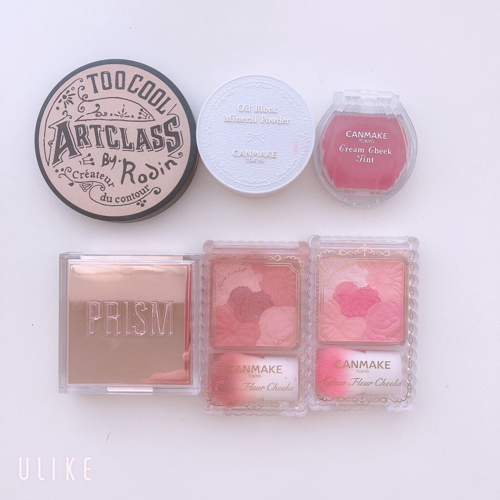 グロウフルールチークス/キャンメイク/パウダーチークを使ったクチコミ(3枚目)