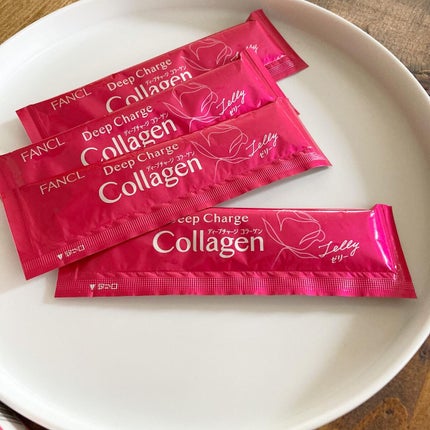 ディープチャージ コラーゲン スティックゼリー/ファンケル/美容サプリメントを使ったクチコミ(2枚目)