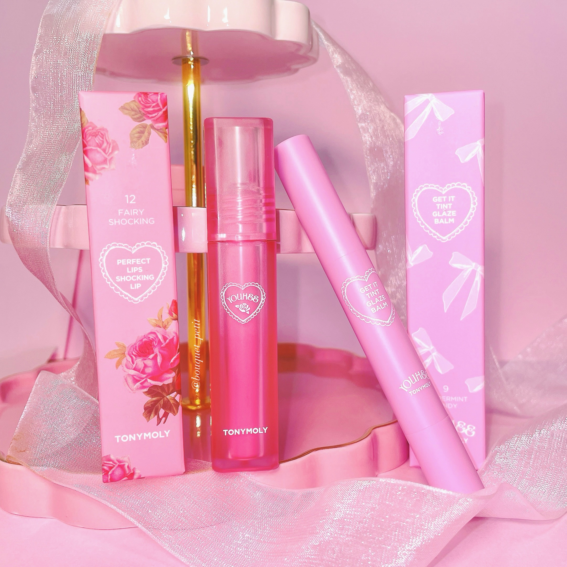 ゲットイットティントグレーズバーム/TONYMOLY/リップティントを使ったクチコミ（1枚目）