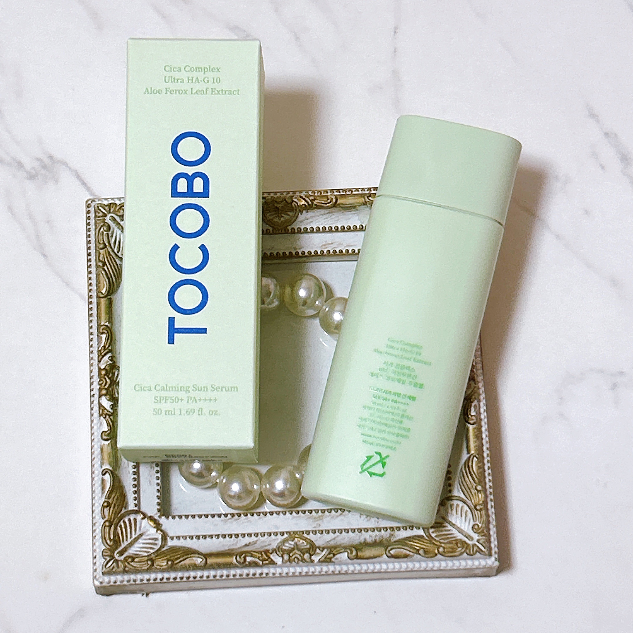 シカカーミングサンセラム/TOCOBO/日焼け止めクリームを使ったクチコミ（2枚目）