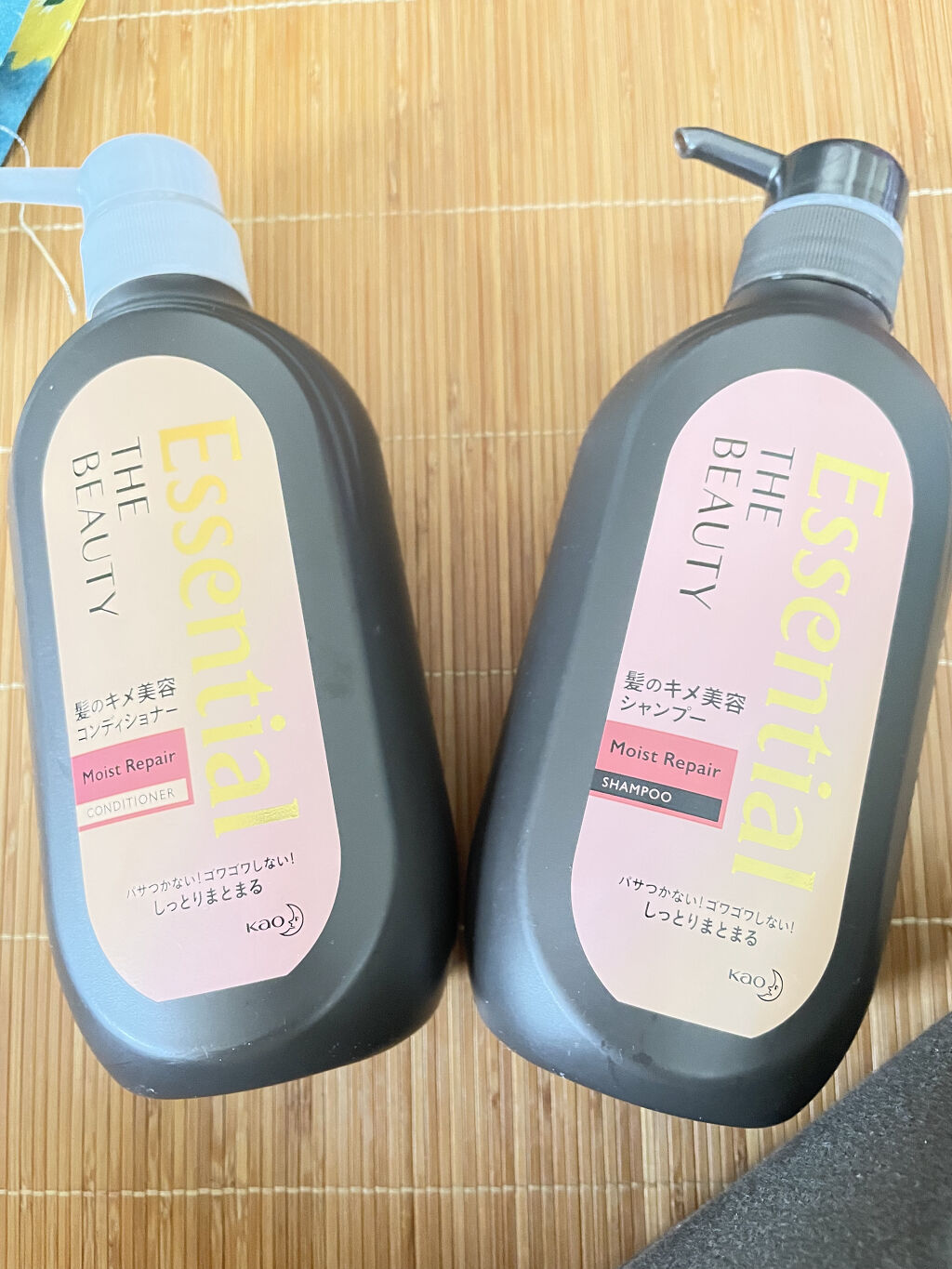 THE BEAUTY 髪のキメ美容シャンプー／コンディショナー＜モイストリペア＞	/エッセンシャル/市販シャンプーを使ったクチコミ（1枚目）