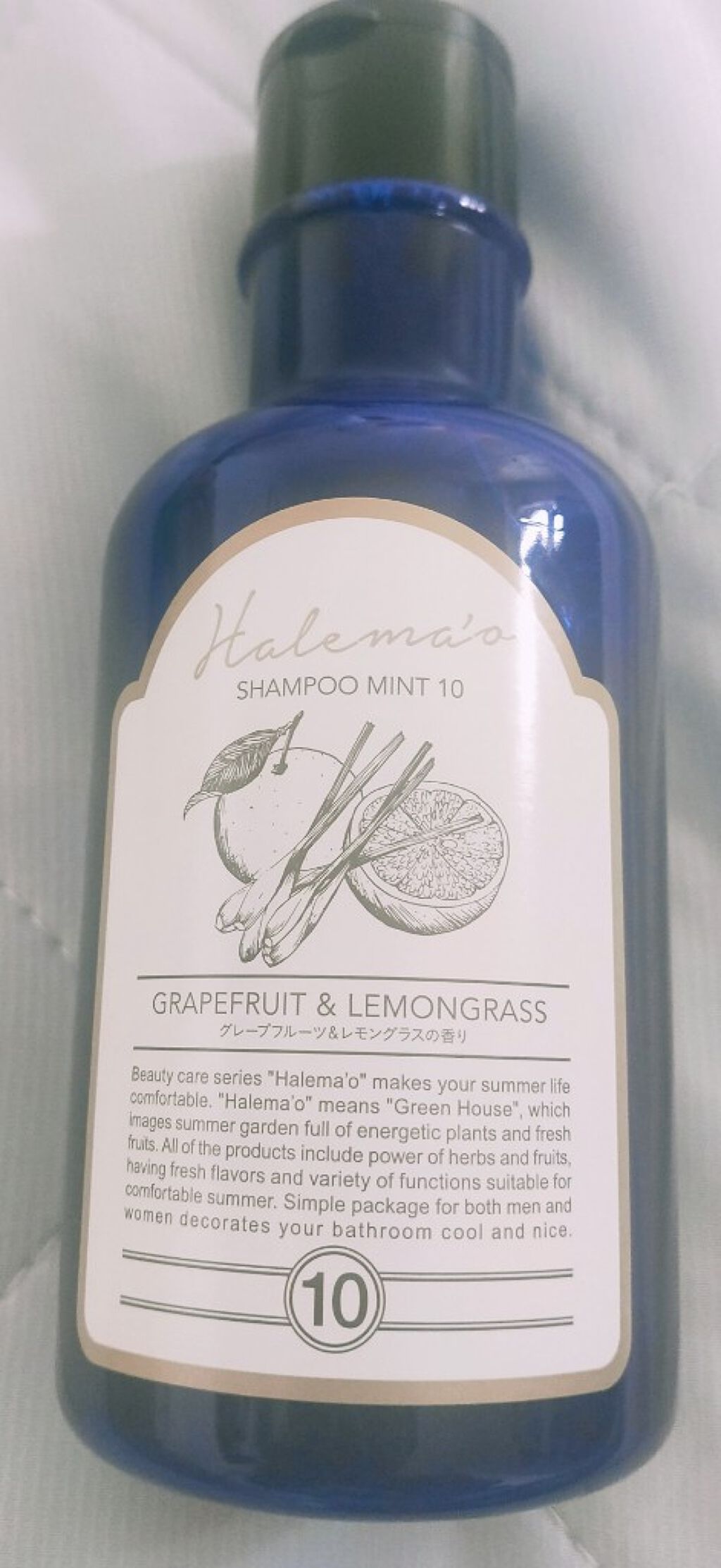 中院 on LIPS 「美容専売ハレマオ ミントシャンプー10これからの真夏シーズンに..」(1枚目)