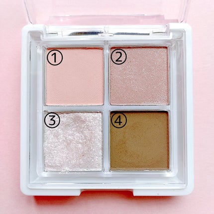グリッターレイヤリングアイシャドウパレット/TWINKLE POP/アイシャドウパレットを使ったクチコミ(4枚目)