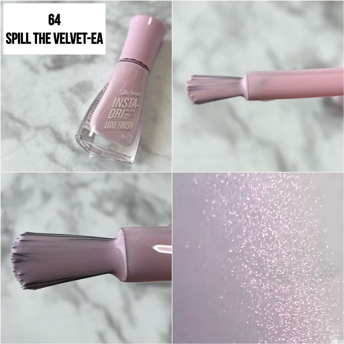 インスタドライ ネイルカラー リュクスフィニッシュ/サリーハンセン/オールインワンネイルを使ったクチコミ(7枚目)