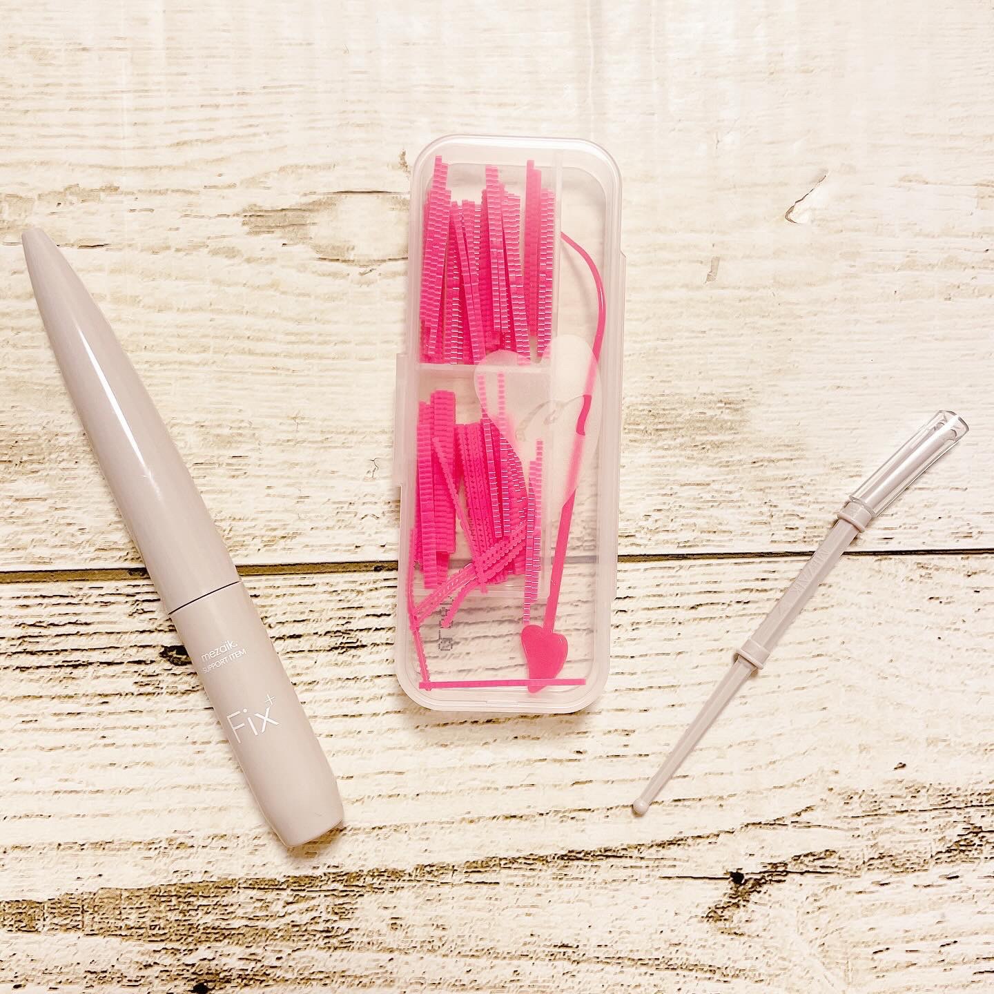 メザイク クリップ カッター ファイバー専用カッター/メザイク/二重まぶた用アイテムを使ったクチコミ（2枚目）