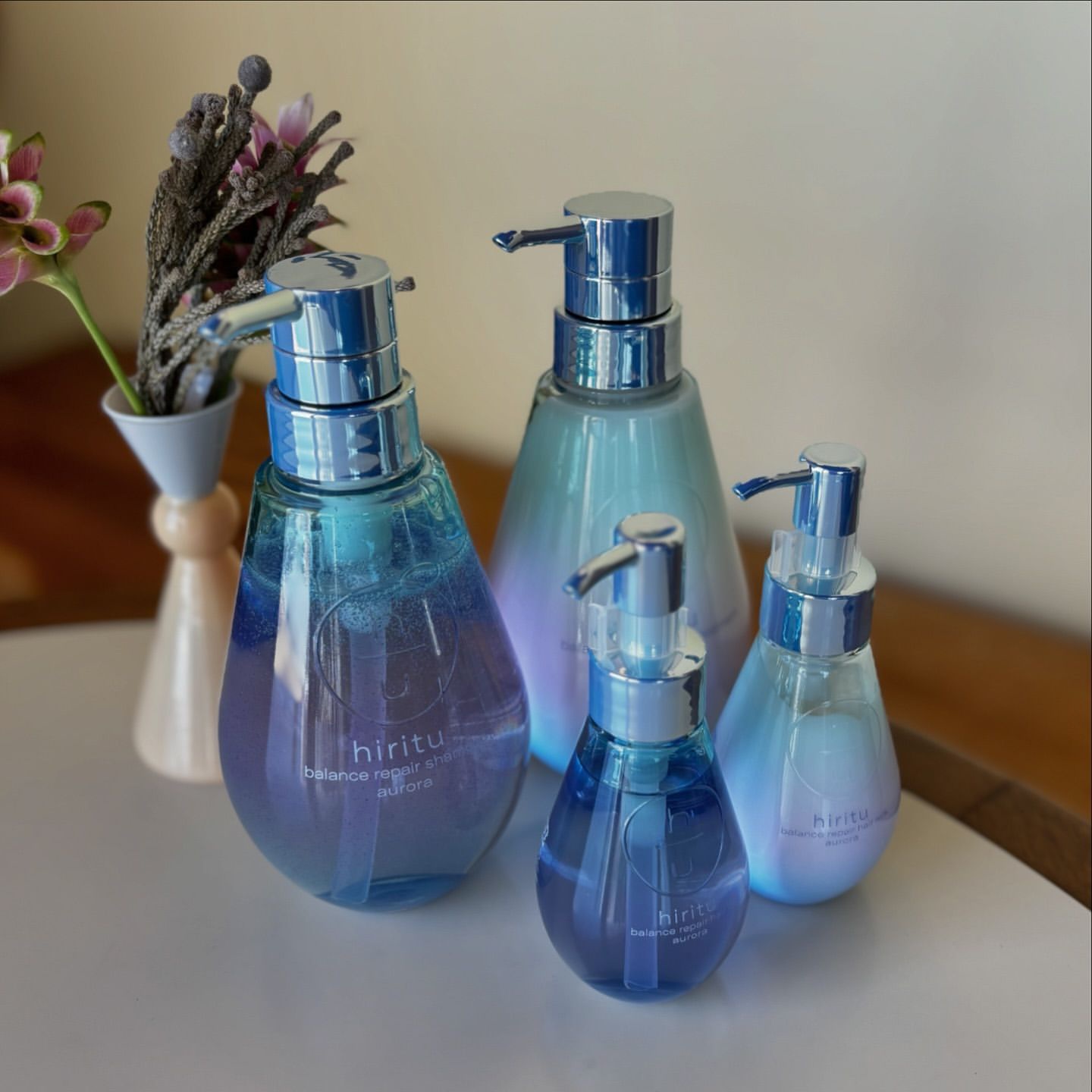 ヒリツ バランスリペアヘアオイル オーロラ/hiritu/ヘアオイルを使ったクチコミ（2枚目）