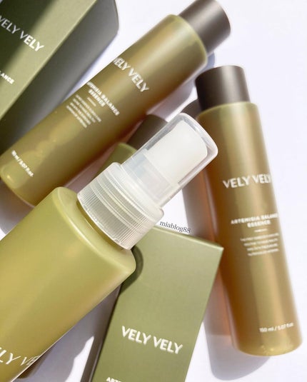 ヨモギバランスエッセンス/VELY VELY/美容液を使ったクチコミ(4枚目)