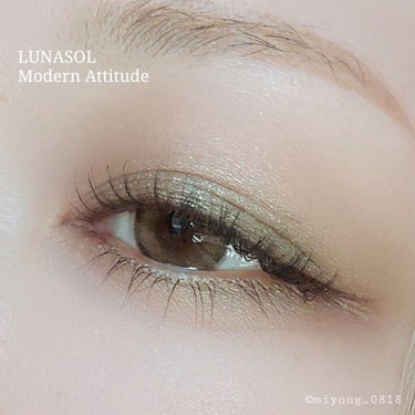アイカラーレーション EX13 Modern Attitude（限定発売）/LUNASOL/アイシャドウパレットの画像
