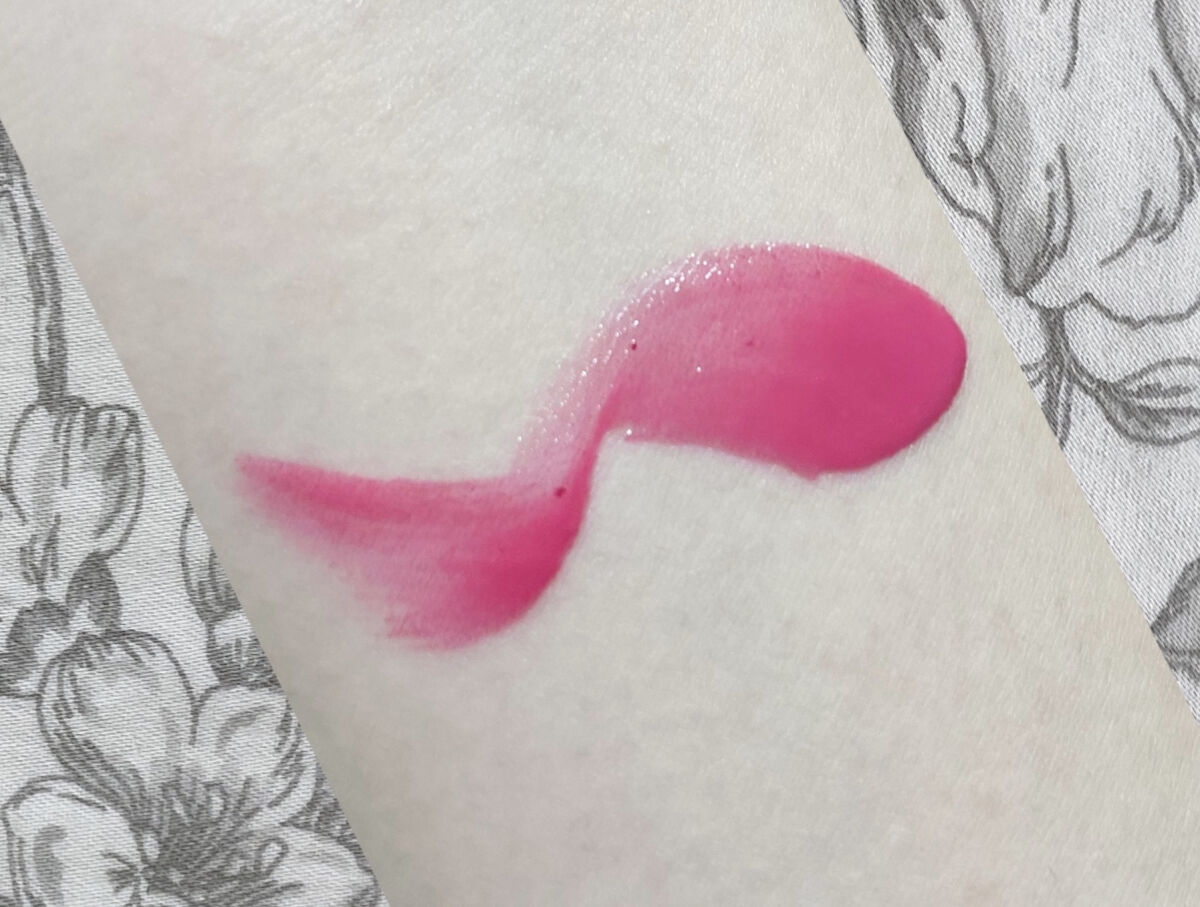 ザ ウォータリーデューティント WD3 ピンク ヘイズ/MERZY/リップティントを使ったクチコミ（3枚目）