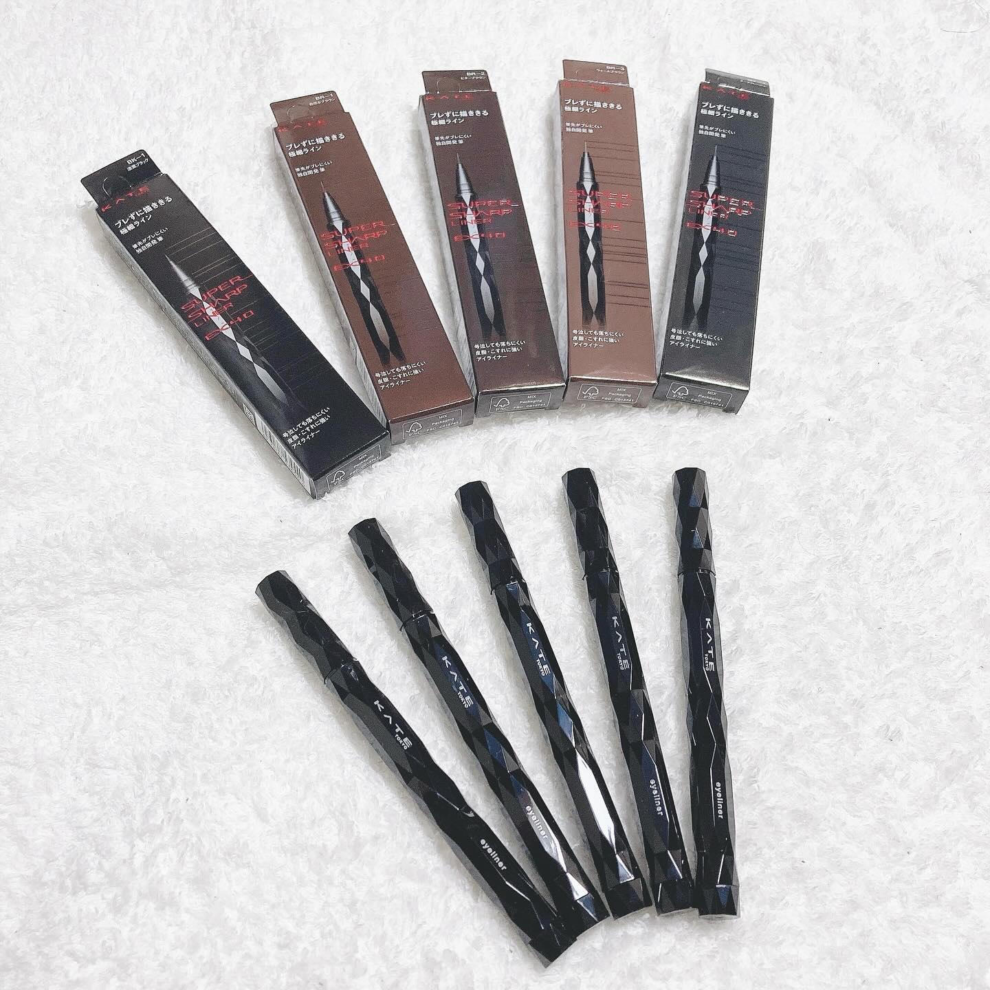 スーパーシャープライナーEX4.0/KATE/リキッドアイライナーを使ったクチコミ（1枚目）