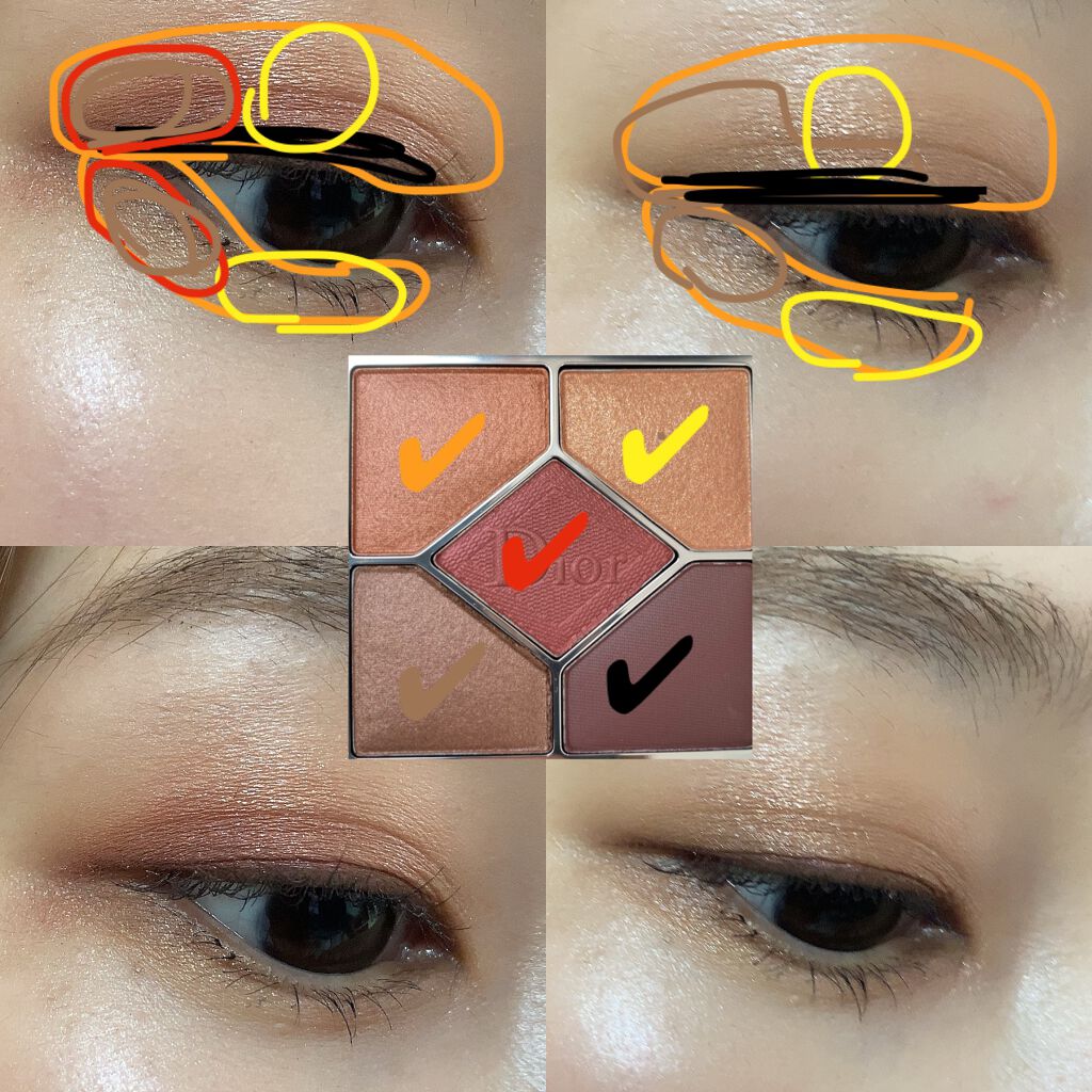 旧】サンク クルール クチュール｜Diorの口コミ - イエベ秋に