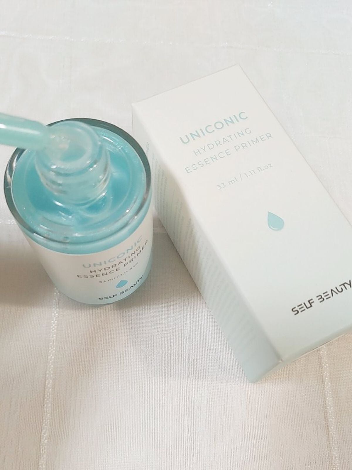 ユニコーン ハイドレーティングエッセンスプライマー/SELF BEAUTY/美容液を使ったクチコミ(4枚目)