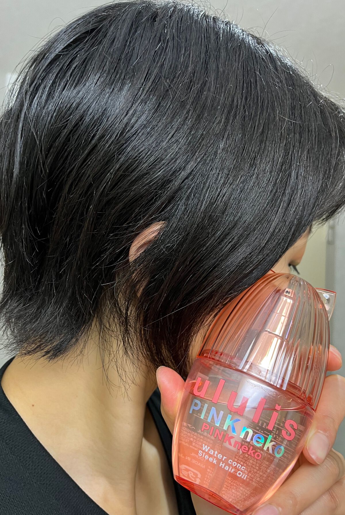 ウルリス ピンクネコ ウォーターコンク スリーク ヘアオイル/ululis/ヘアオイルを使ったクチコミ(1枚目)