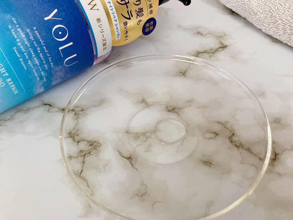 リラックスナイトリペア シャンプー/トリートメント/YOLU/市販シャンプーを使ったクチコミ(2枚目)