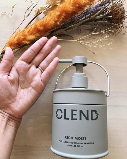 リッチモイスト ディープクレンジング ミネラル シャンプー/ディープリペア ミネラル トリートメント/CLEND/市販シャンプーを使ったクチコミ(2枚目)