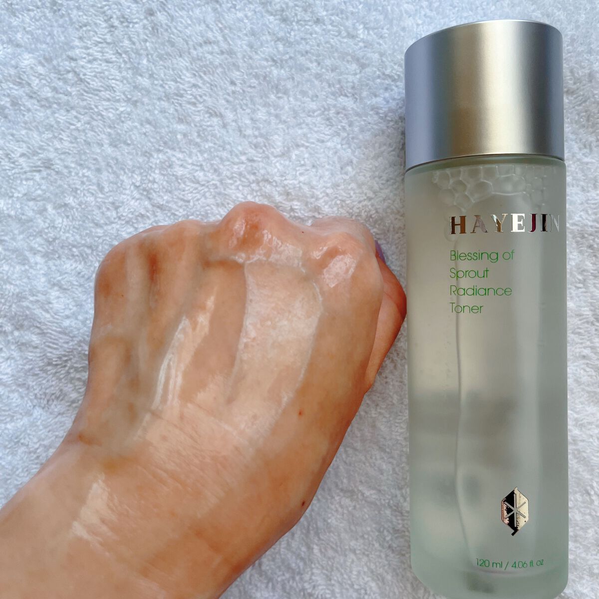 プレッシングオブスプラウトトナー/ハイジェン/化粧水を使ったクチコミ(5枚目)