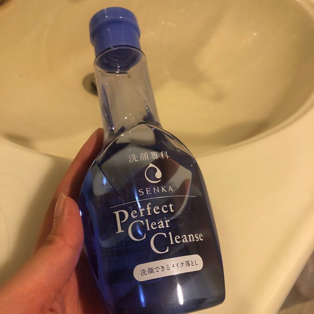洗顔専科 パーフェクトクリアクレンズ/SENKA(専科)/クレンジングジェルを使ったクチコミ(1枚目)